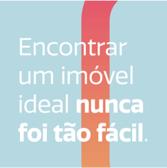 Texto: Encontrar um imóvel ideal nunca foi tão fácil.